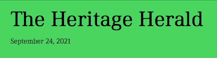 Heritage Herald~September vol 2