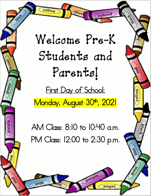 Welcome Pre-K