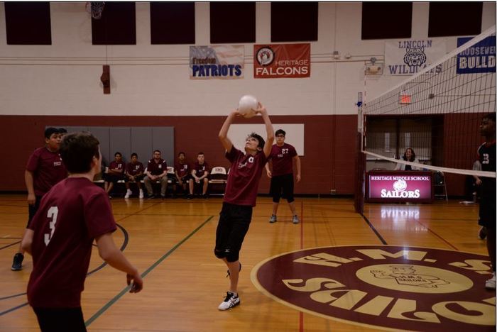 SD104 Heritage Middle School Athletics: Sailors Varsity Volleyball